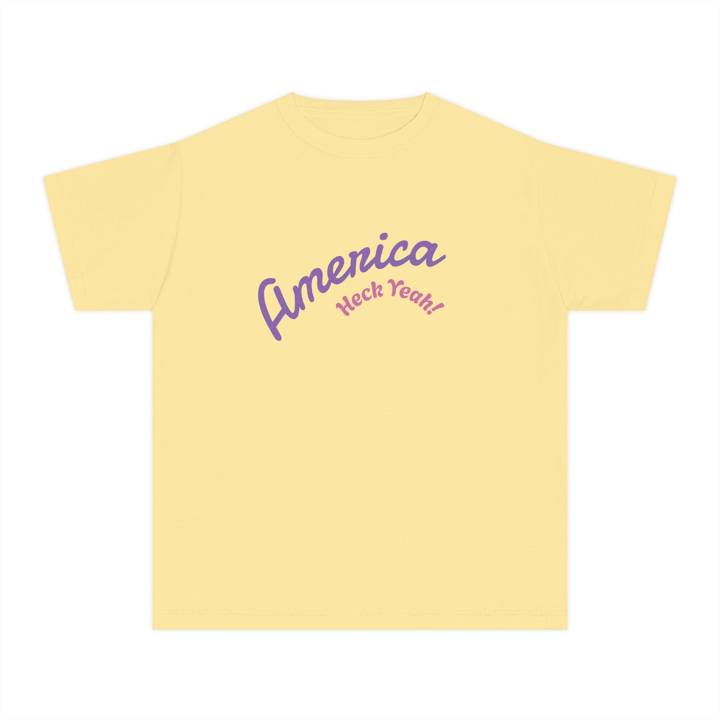 America Heck Yeah! Youth Mid-weight Tee