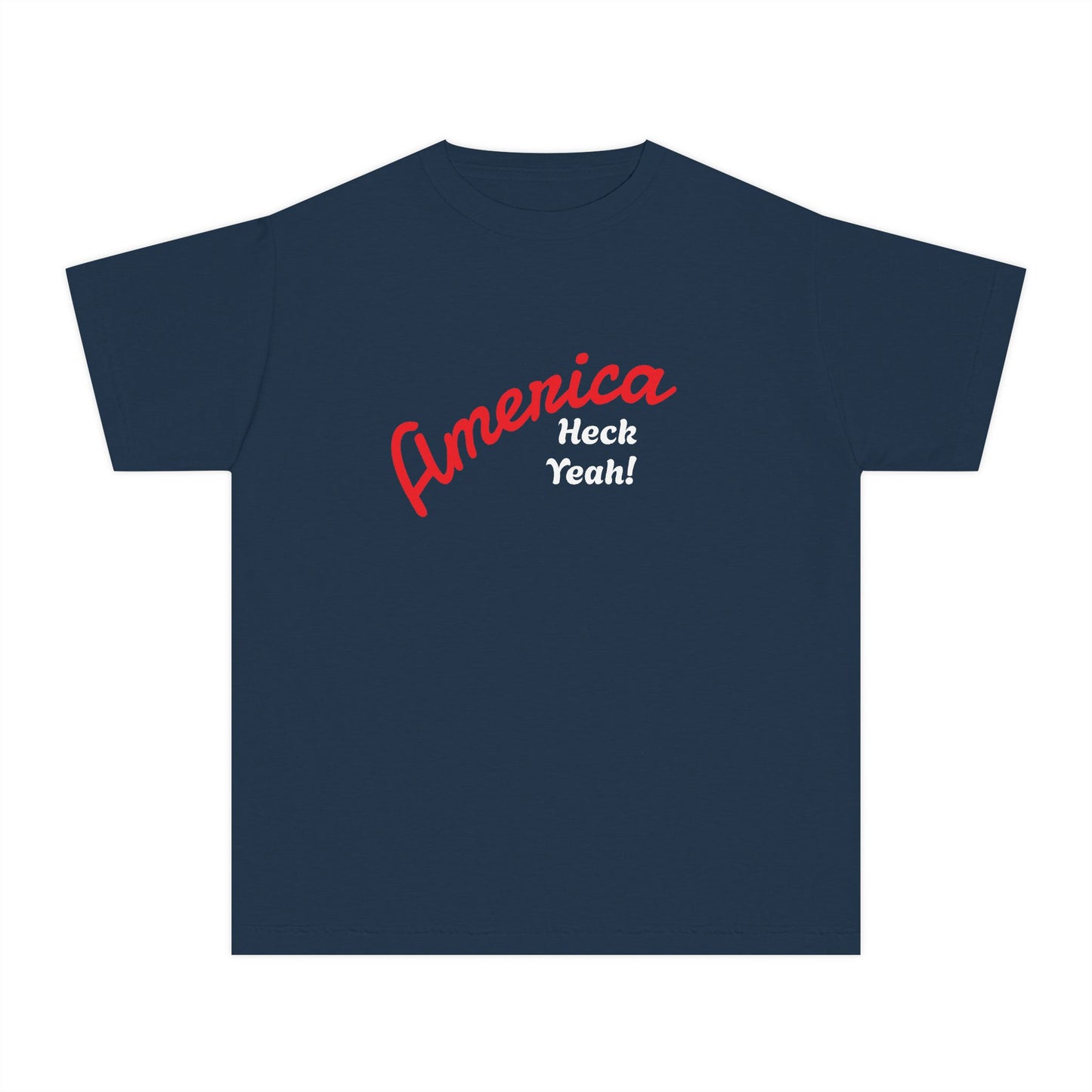 America Heck Yeah! Youth Mid-weight Tee