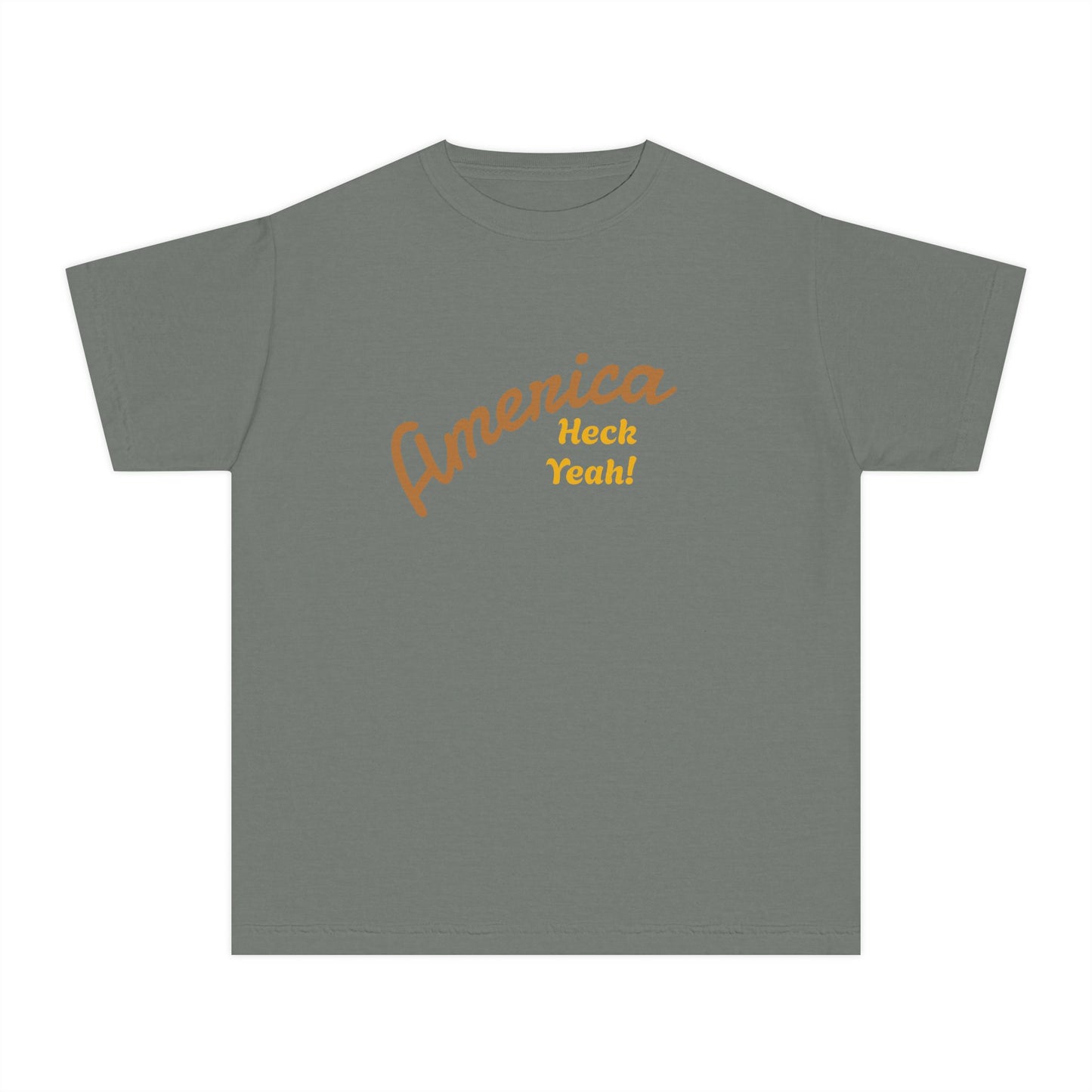 America Heck Yeah! Youth Mid-weight Tee