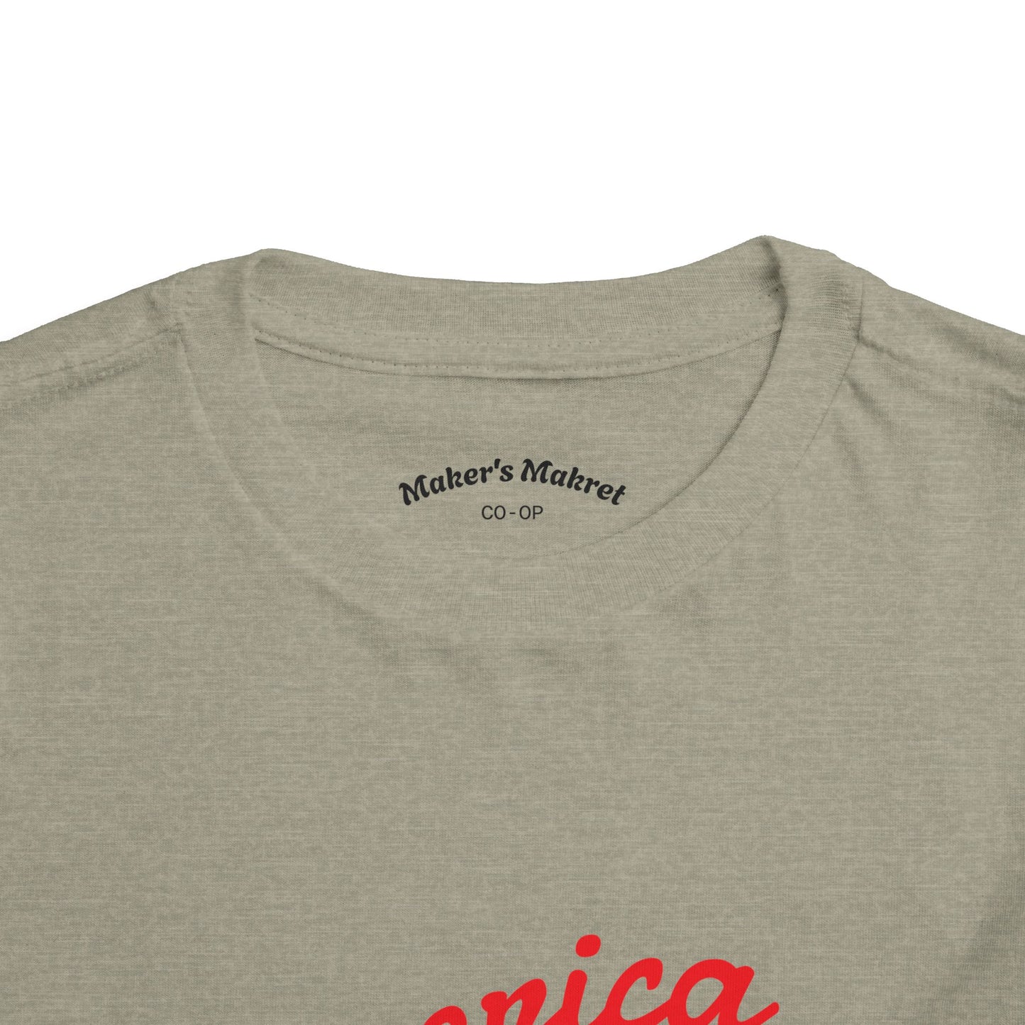 America Heck Yeah! -Toddler Short Sleeve Tee